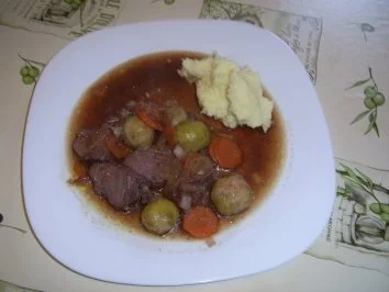 Rezept: Knoblauchlende mit Rosenkohl Knoblauchlende mit Rosenkohl - Rezept