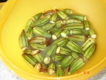 Okra Eintopf - Bamya Yemegi - Rezept - Bild Nr. 2