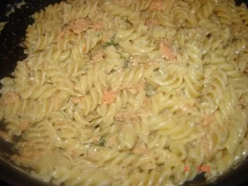 Nudeln in Lachs-Sahne - Rezept - Bild Nr. 8