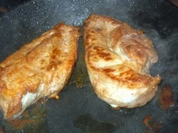 Schoko-Chili-.Hähnchen mit Bandnudeln - Rezept - Bild Nr. 3