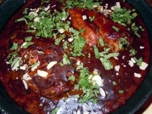 Schoko-Chili-.Hähnchen mit Bandnudeln - Rezept - Bild Nr. 9