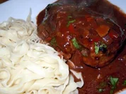 Schoko-Chili-.Hähnchen mit Bandnudeln - Rezept