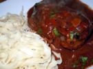 Schoko-Chili-.Hähnchen mit Bandnudeln - Rezept