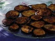 gebratene Aubergine - Rezept