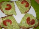 Schnelles Avocado - Brot mit Pfiff ! - Rezept