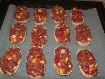 Hackbrötchen - gratiniert - Rezept - Bild Nr. 3