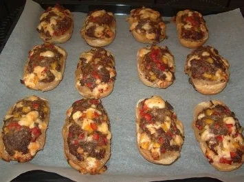 Hackbrötchen - gratiniert - Rezept - Bild Nr. 4