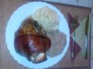 Schweineshaxe mit Sauerkraut und Stampf á la Dieter - Rezept