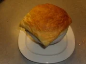 Rezept: Suppen: Tomatensuppe mit Häubchen Suppen: Tomatensuppe mit Häubchen - Rezept