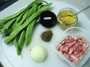 Stangenbohnen mit Kochschinken - Rezept - Bild Nr. 2