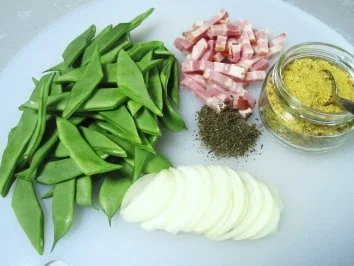 Stangenbohnen mit Kochschinken - Rezept - Bild Nr. 3