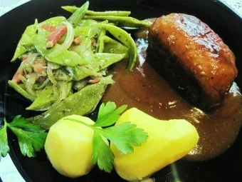 Stangenbohnen mit Kochschinken - Rezept - Bild Nr. 5