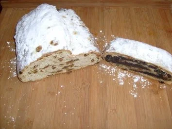 Rezept: Weihnachts - und Mohnstollen Weihnachts - und Mohnstollen - Rezept
