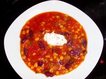Rezept: Alles aus einem Topf: Chili-Bohnentopf Alles aus einem Topf: Chili-Bohnentopf - Rezept