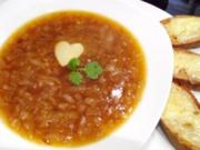 Suppe: Zwiebelsuppe Lämmchen - Rezept