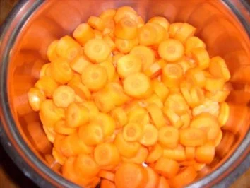 Möhren - Kartoffel Püree pikant (Hundspott) - Rezept - Bild Nr. 3