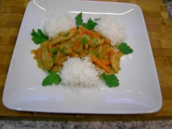 Puten Kürbis Curry - Rezept