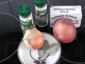 Apfel-Zwiebel Schmalz - Rezept - Bild Nr. 2