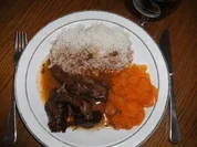 Fleisch: Rehhaxe geschmort - Rezept