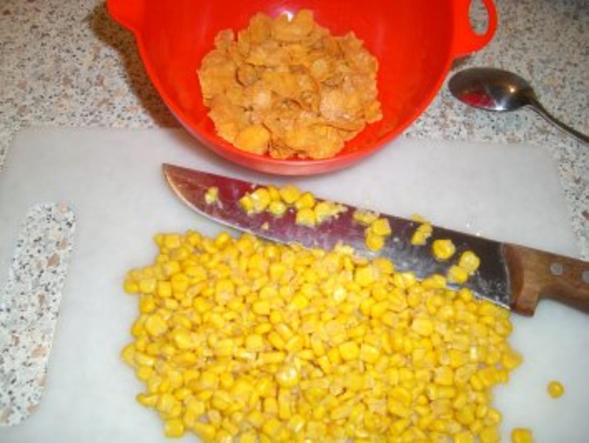 Mais - Küchlein mit Cornflakes - Rezept - Bild Nr. 2