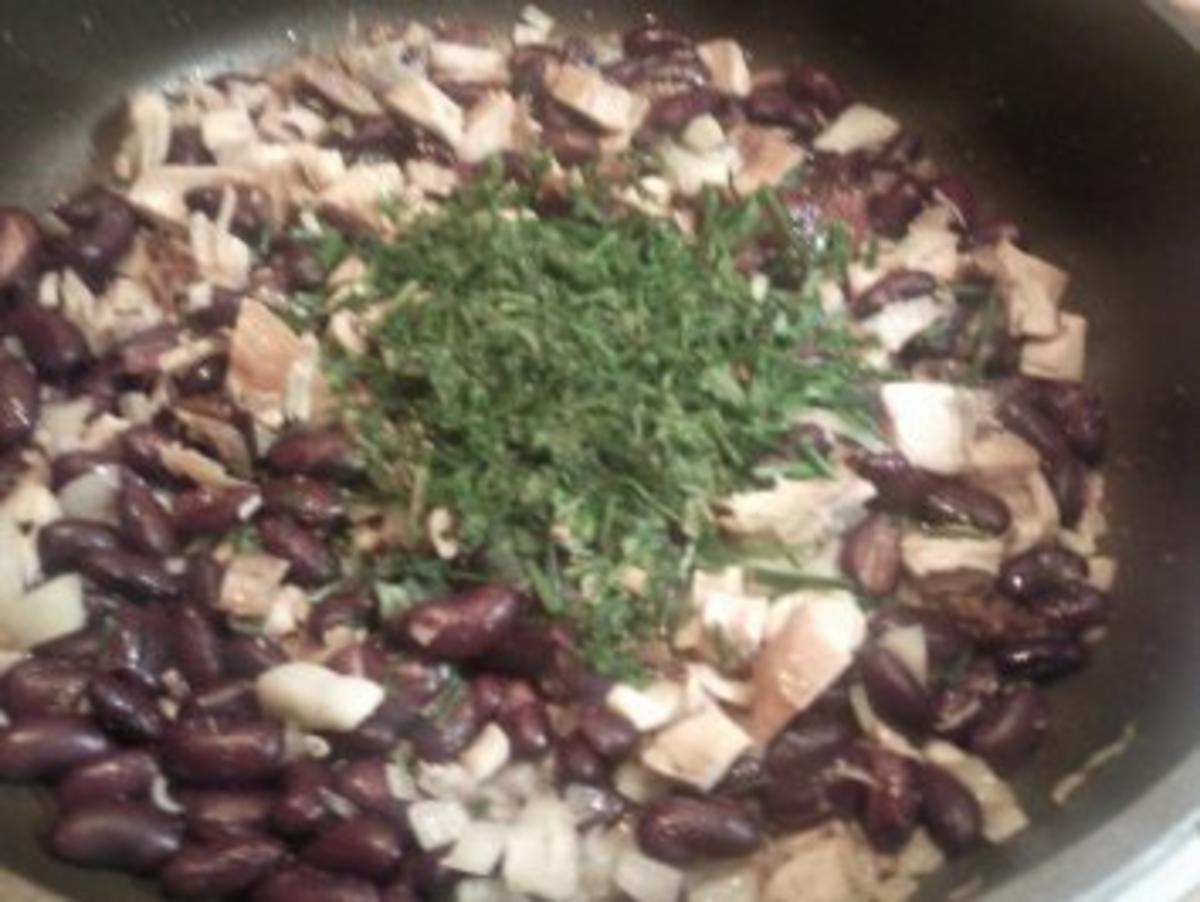 Hänchen-Kidney an Kräuterreis - Rezept - Bild Nr. 6