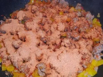 Rezept: Pasta: Spaghetti-Pizza Bild Nr. 8 Pasta: Spaghetti-Pizza - Rezept - Bild Nr. 8