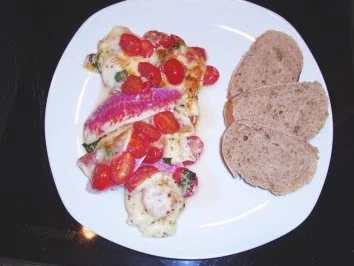 Fisch: Seefeufel sardische Art - Rezept