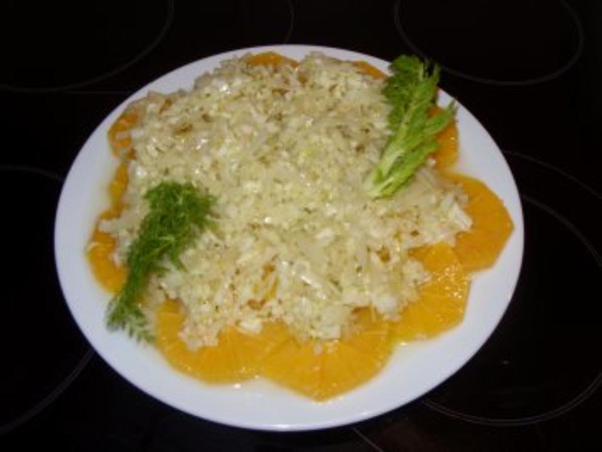 Bilder für B: Orangen Fenchel Salat - Rezept