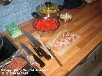 Rezept: Gemüse – feuriges Paprikagemüse Gemüse – feuriges Paprikagemüse - Rezept