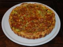 Blätterteig-Schinken-Quiche - Rezept