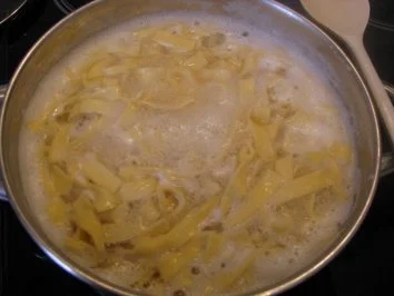 Rezept: *****Schinkennudeln****** Bild Nr. 4 *****Schinkennudeln****** - Rezept - Bild Nr. 4