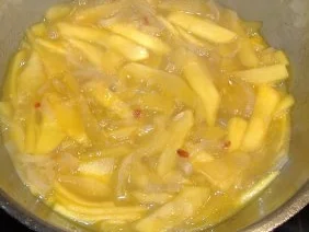 Rezept: Entenbrust mit Mango-Zwiebel-Chutney Bild Nr. 4 Entenbrust mit Mango-Zwiebel-Chutney - Rezept - Bild Nr. 4