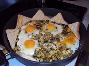 Rezept: Gemüse-Spiegelei Gemüse-Spiegelei - Rezept