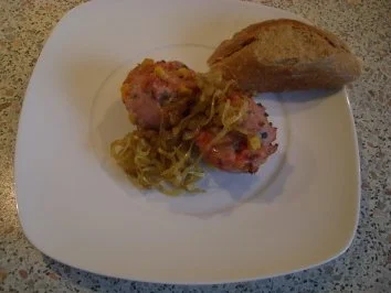 Portionsfleischkäse aus der Muffinform - Rezept - Bild Nr. 6