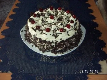 Schnelle Schwarzwälder-Kirschtorte - Rezept