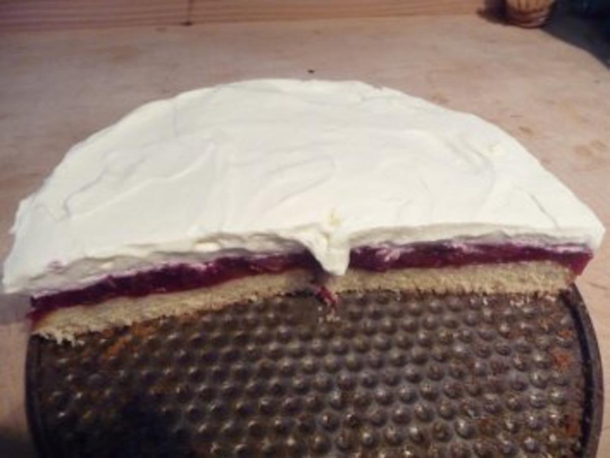 Kuchen : Kirsch-Sahne-Torte - Rezept - Bild Nr. 2