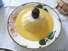 Resteverwertung : ... vom Milchreis = Dessert mit Eierlikör - Rezept
