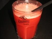 Cocktail Frozen Strawberry Daiquiri mit Wodka satt Rum Rezept