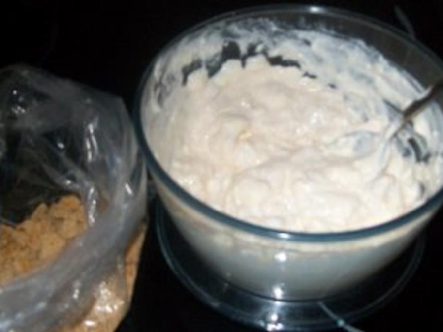 Mascarpone Bananencreme mit Vollkornkekse - schnell - von Irene61