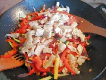 China - Pfanne mit Schweinefilet - Rezept - Bild Nr. 7