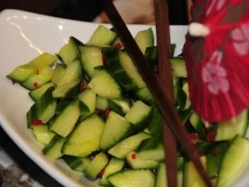 Thailändischer Gurkensalat - Rezept