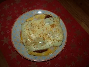 Frühstücksomelette mit Garnelen - Rezept