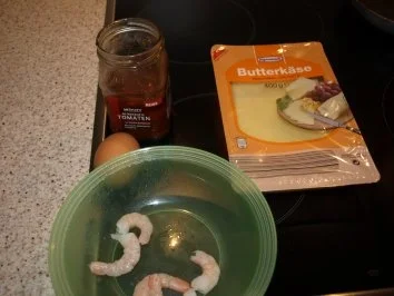 Frühstücksomelette mit Garnelen - Rezept - Bild Nr. 2