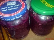 Rotkraut, eingekocht - Rezept