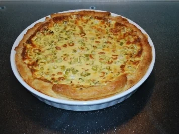 Krabben-Quiche - Rezept