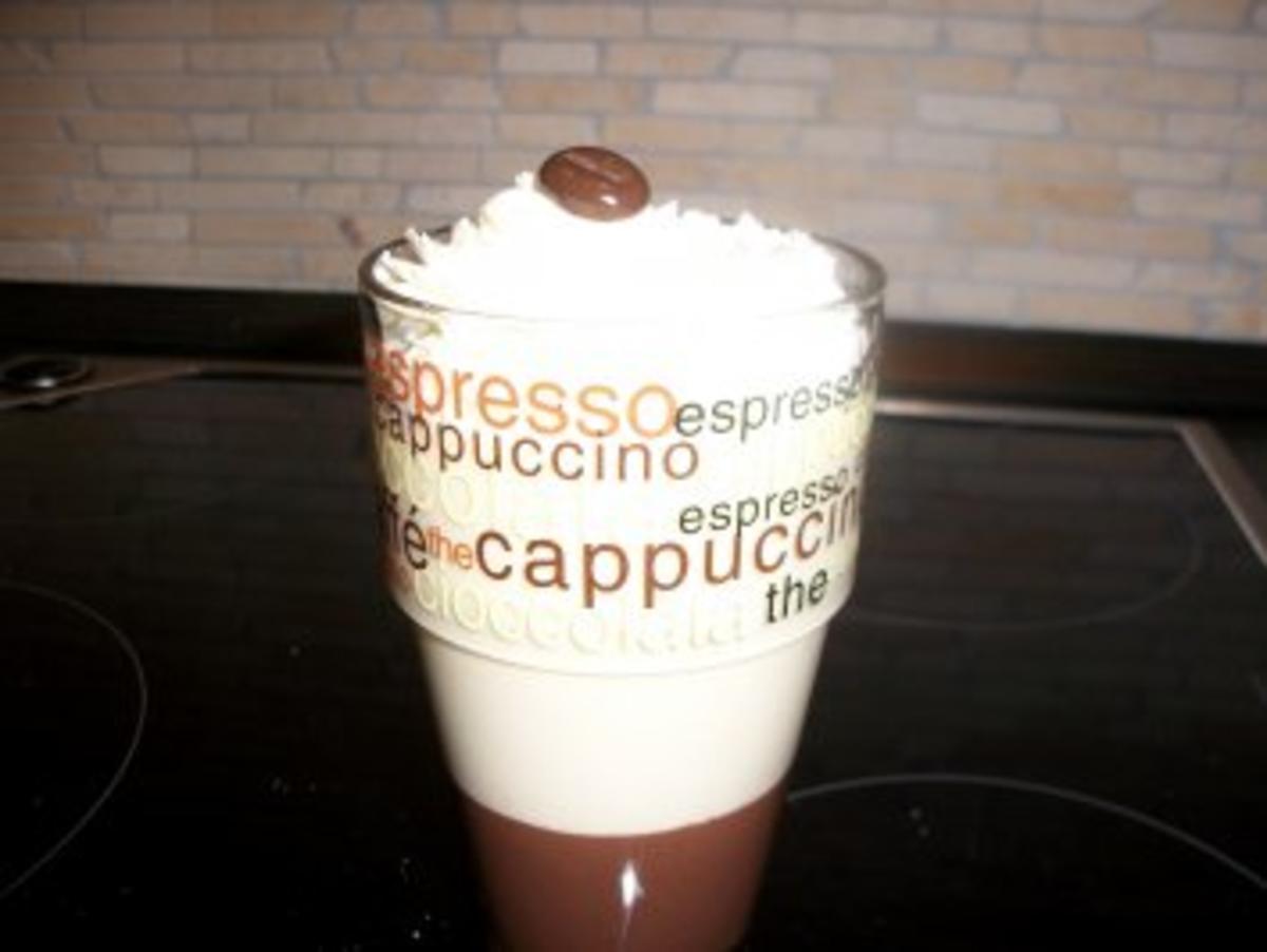 Latte-Macchiato-Dessert im Glas - Rezept
