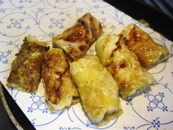 Wirsingblätter mit  Bratkartoffeln ... - Rezept - Bild Nr. 4