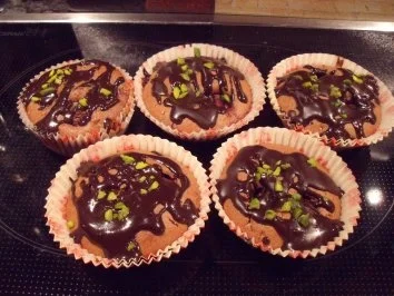 Weintrauben-Marzipan-Muffins - Rezept