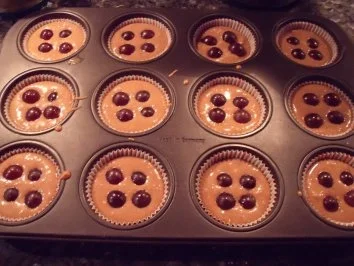 Weintrauben-Marzipan-Muffins - Rezept - Bild Nr. 2