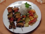 Knusprige Fischspieße - Rezept